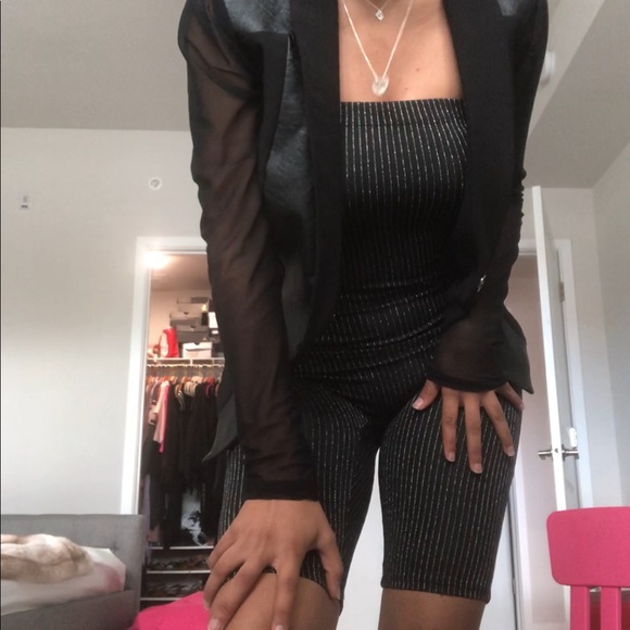 Luxe Tube Romper - Picture 2 of 6